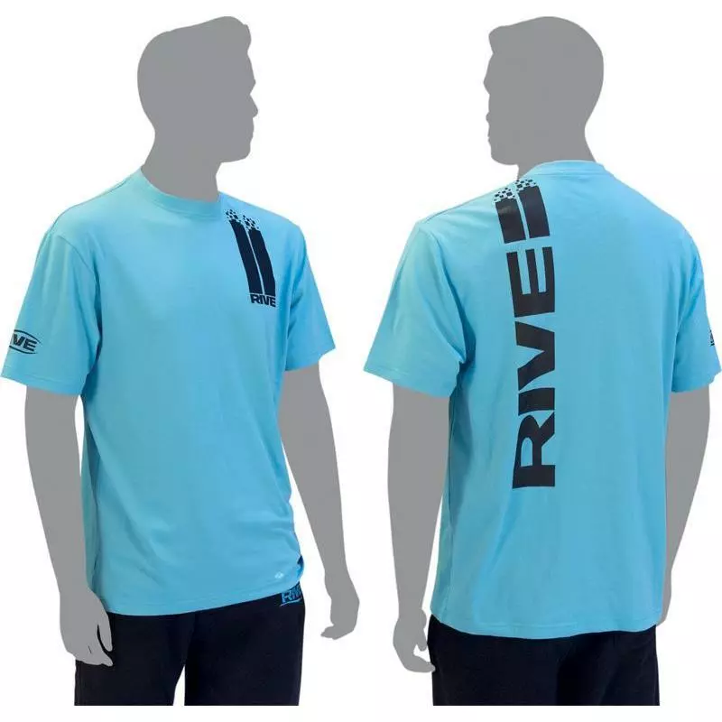 TEE SHIRT MANCHES COURTES HOMME RIVE STRIPES - BLEU 1 TEE SHIRT MANCHES COURTES HOMME RIVE STRIPES - BLEU