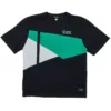 TEE SHIRT MANCHES COURTES HOMME SENSAS FASHION CLUB - NOIR/VERT