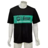 TEE SHIRT MANCHES COURTES HOMME SENSAS FASHION CLUB - NOIR/VERT