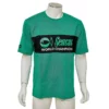 TEE SHIRT MANCHES COURTES HOMME SENSAS FASHION CLUB - VERT/NOIR