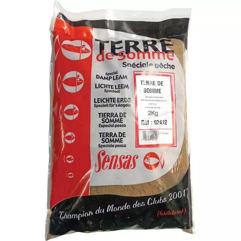 TERRE POUR AMORCE SENSAS 1 TERRE POUR AMORCE SENSAS