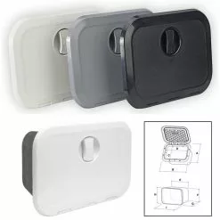 TRAPPES DE RANGEMENT PLASTIMO CARRE